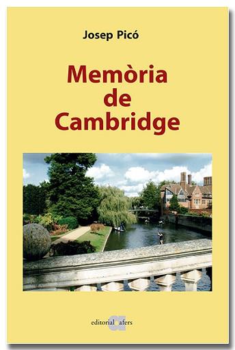 MEMÒRIA DE CAMBRIDGE | 9788418618352 | PICÓ LÓPEZ, JOSEP | Llibreria Aqualata | Comprar libros en catalán y castellano online | Comprar libros Igualada