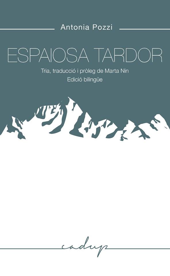 ESPAIOSA TARDOR | 9788412307214 | POZZI, ANTONIA | Llibreria Aqualata | Comprar llibres en català i castellà online | Comprar llibres Igualada