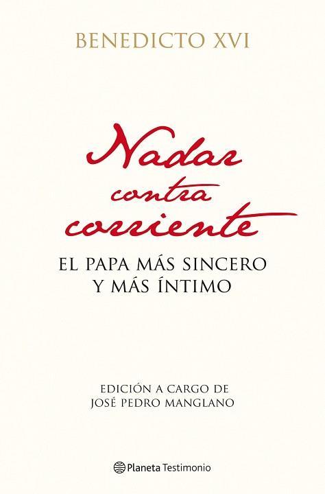 NADAR CONTRA CORRIENTE | 9788408102946 | BENEDICTO XVI | Llibreria Aqualata | Comprar llibres en català i castellà online | Comprar llibres Igualada
