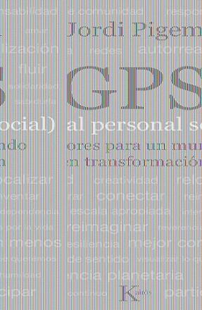 GPS (GLOBAL PERSONAL SOCIAL) | 9788472458963 | PIGEM, JORDI | Llibreria Aqualata | Comprar libros en catalán y castellano online | Comprar libros Igualada