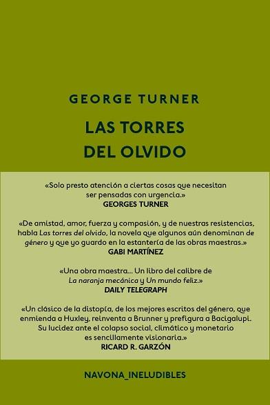TORRES DEL OLVIDO, LAS | 9788417181499 | TURNER, GEORGE | Llibreria Aqualata | Comprar libros en catalán y castellano online | Comprar libros Igualada