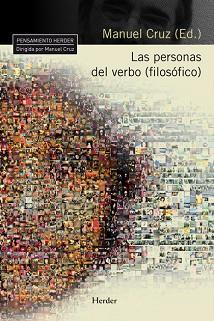 PERSONAS DEL VERBO (FILOSOFICO), LAS | 9788425427855 | CRUZ, MANUEL (ED) | Llibreria Aqualata | Comprar llibres en català i castellà online | Comprar llibres Igualada