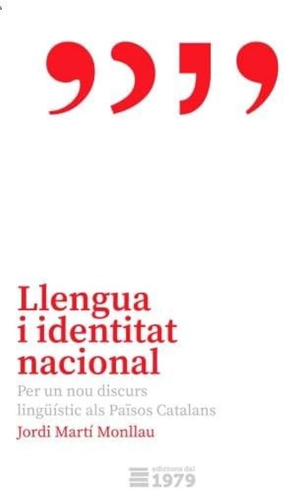 Presentació del llibre LLENGUA I IDENTITAT NACIONAL de Jordi Martí, Edicions del 1979 - Llibreria Aqualata | Comprar libros en catalán y castellano online | Comprar libros Igualada