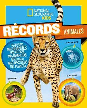 RÉCORDS ANIMALES | 9788482987163 | GEOGRAPHIC NATIONAL | Llibreria Aqualata | Comprar libros en catalán y castellano online | Comprar libros Igualada