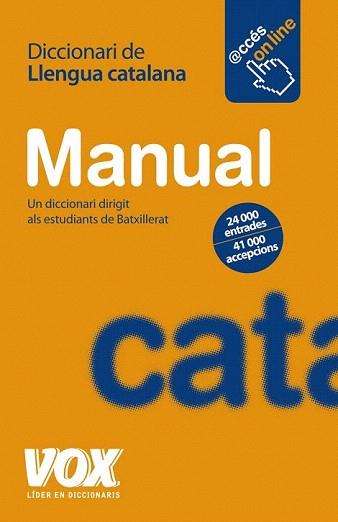 DICCIONARI MANUAL DE LA LLENGUA CATALANA | 9788471539335 | Llibreria Aqualata | Comprar libros en catalán y castellano online | Comprar libros Igualada