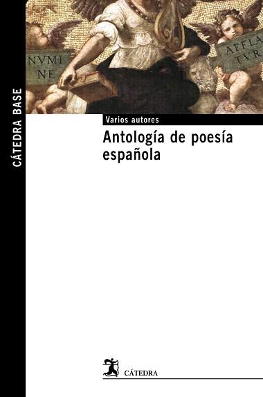 ANTOLOGIA DE POESIA ESPAÑOLA (CATEDRA 28) | 9788437626383 | AA,VV. | Llibreria Aqualata | Comprar llibres en català i castellà online | Comprar llibres Igualada