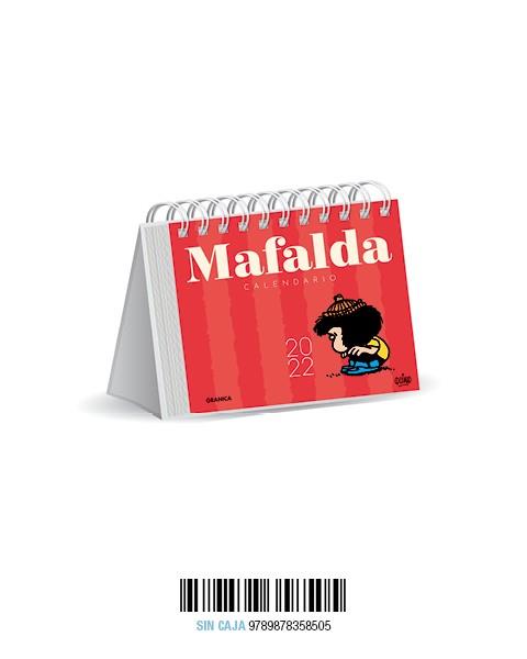 2022 CALENDARIO MAFALDA ESCRITORIO ROJO | 9789878358505 | QUINO | Llibreria Aqualata | Comprar llibres en català i castellà online | Comprar llibres Igualada