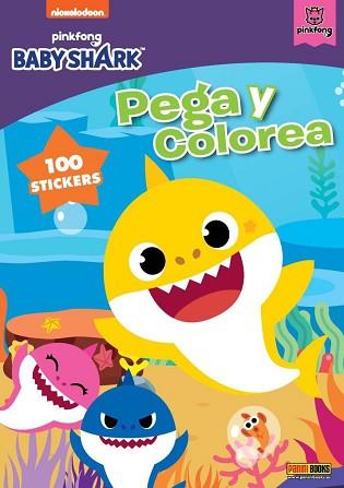 PEGA Y COLOREA BABY SHARK | 9788427872219 | VV.AA | Llibreria Aqualata | Comprar llibres en català i castellà online | Comprar llibres Igualada
