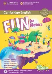 FUN FOR MOVERS STUDENT'S BOOK WITH ONLINE ACTIVITIES WITH AUDIO AND HOME FUN BOO | 9781316617533 | ROBINSON, ANNE/SAXBY, KAREN | Llibreria Aqualata | Comprar llibres en català i castellà online | Comprar llibres Igualada