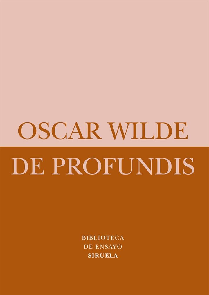 DE PROFUNDIS | 9788498414493 | WILDE, OSCAR | Llibreria Aqualata | Comprar llibres en català i castellà online | Comprar llibres Igualada