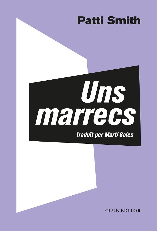 UNS MARRECS | 9788473293372 | SMITH, PATTI | Llibreria Aqualata | Comprar llibres en català i castellà online | Comprar llibres Igualada