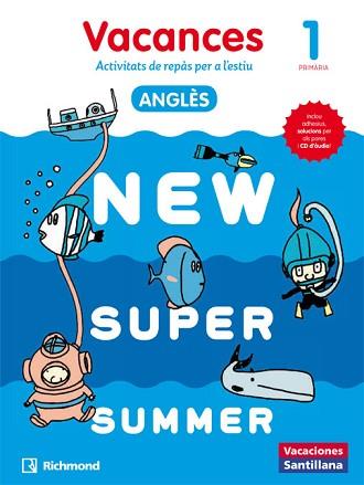 NEW SUPER SUMMER STUDENT'S BOOK 1 + AUDIO CATAL | 9788466823036 | AA.VV. | Llibreria Aqualata | Comprar llibres en català i castellà online | Comprar llibres Igualada