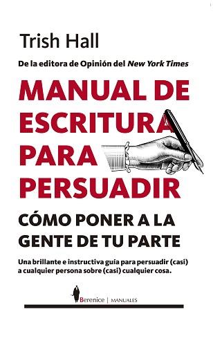 MANUAL DE ESCRITURA PARA PERSUADIR | 9788418578519 | HALL, TRISH  | Llibreria Aqualata | Comprar llibres en català i castellà online | Comprar llibres Igualada