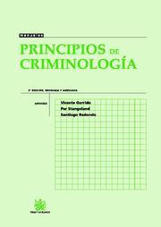 PRINCIPIOS DE CRIMINOLOGIA (3A EDICION) | 9788484566977 | GARRIDO, VICENTE | Llibreria Aqualata | Comprar llibres en català i castellà online | Comprar llibres Igualada