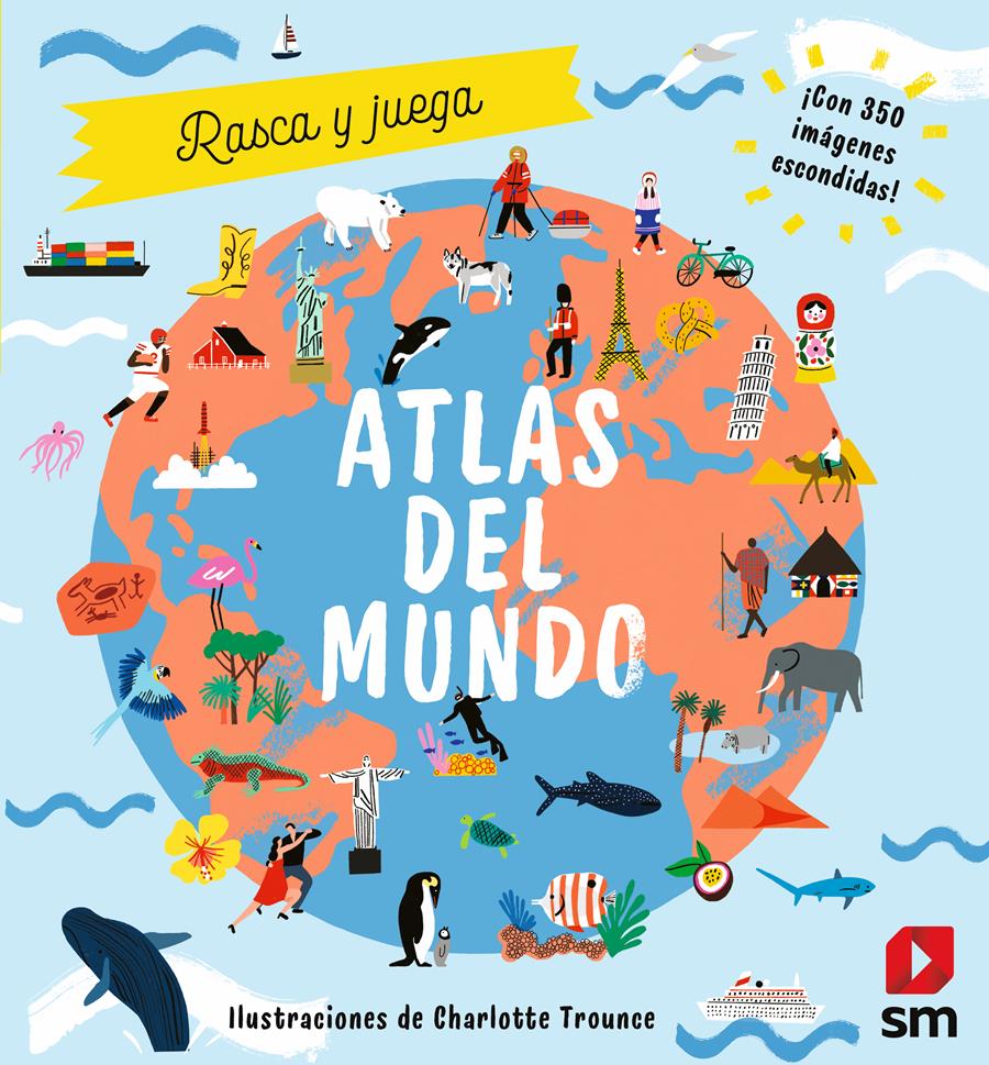 ATLAS DEL MUNDO, RASCA Y JUEGA | 9788413922454 | BROOM, JENNY | Llibreria Aqualata | Comprar llibres en català i castellà online | Comprar llibres Igualada