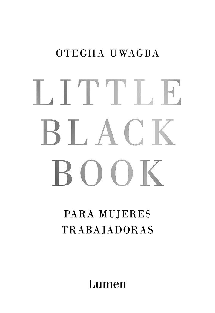 LITTLE BLACK BOOK PARA MUJERES TRABAJADORAS | 9788426406378 | UWAGBA, OTEGHA | Llibreria Aqualata | Comprar llibres en català i castellà online | Comprar llibres Igualada