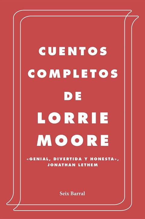 CUENTOS COMPLETOS (LORRIE MOORE) | 9788432236945 | MOORE, LORRIE | Llibreria Aqualata | Comprar llibres en català i castellà online | Comprar llibres Igualada