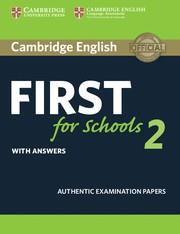 CAMBRIDGE ENGLISH FIRST FOR SCHOOLS 2 STUDENT'S BOOK WITH ANSWERS | 9781316503485 | Llibreria Aqualata | Comprar llibres en català i castellà online | Comprar llibres Igualada