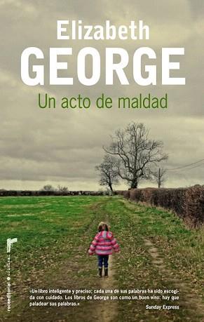 UN ACTO DE MALDAD | 9788499187525 | GEORGE, ELIZABETH | Llibreria Aqualata | Comprar llibres en català i castellà online | Comprar llibres Igualada