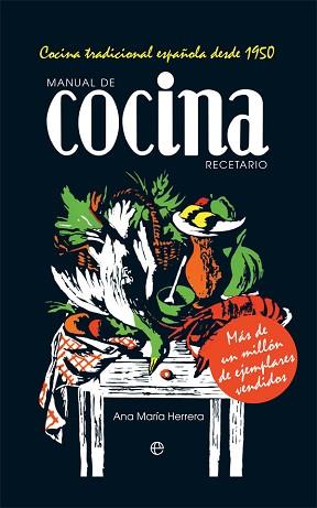 MANUAL DE COCINA. RECETARIO | 9788491646792 | HERRERA, ANA MARÍA | Llibreria Aqualata | Comprar llibres en català i castellà online | Comprar llibres Igualada