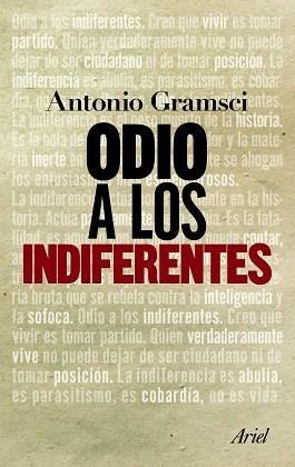 ODIO A LOS INDIFERENTES | 9788434413603 | GRAMSCI, ANTONIO | Llibreria Aqualata | Comprar llibres en català i castellà online | Comprar llibres Igualada