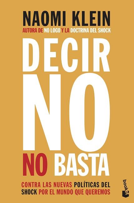 DECIR NO NO BASTA | 9788408222514 | KLEIN, NAOMI | Llibreria Aqualata | Comprar llibres en català i castellà online | Comprar llibres Igualada