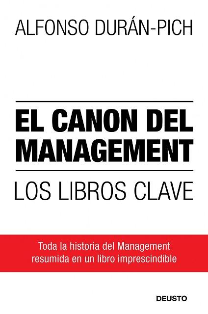 CANON DEL MANAGEMENT, EL | 9788423427857 | DURAN PICH, ALFONSO | Llibreria Aqualata | Comprar llibres en català i castellà online | Comprar llibres Igualada