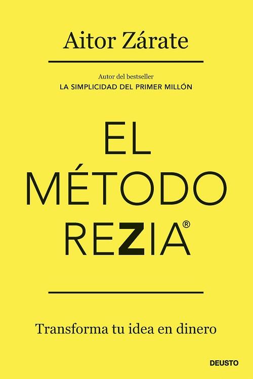 MÉTODO REZIA, EL | 9788423436934 | ZÁRATE, AITOR | Llibreria Aqualata | Comprar libros en catalán y castellano online | Comprar libros Igualada
