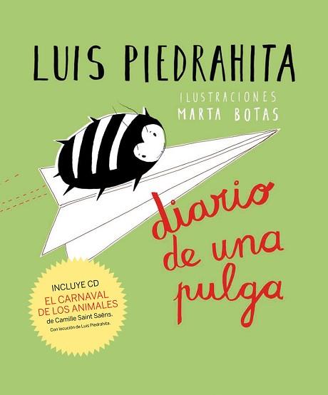 DIARIO DE UNA PULGA (+ CD) - ALBUM ILUSTRADO | 9788467032604 | PIEDRAHITA, LUIS / BOTAS, MARTA (ILUSTR) | Llibreria Aqualata | Comprar llibres en català i castellà online | Comprar llibres Igualada
