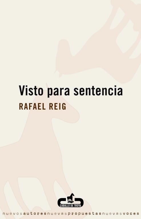 VISTO PARA SENTENCIA | 9788496594203 | REIG, RAFAEL | Llibreria Aqualata | Comprar libros en catalán y castellano online | Comprar libros Igualada