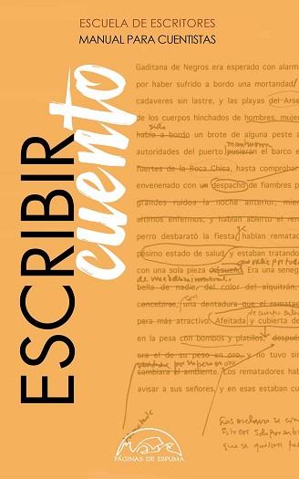 ESCRIBIR CUENTO | 9788483932803 | VV. AA. | Llibreria Aqualata | Comprar llibres en català i castellà online | Comprar llibres Igualada