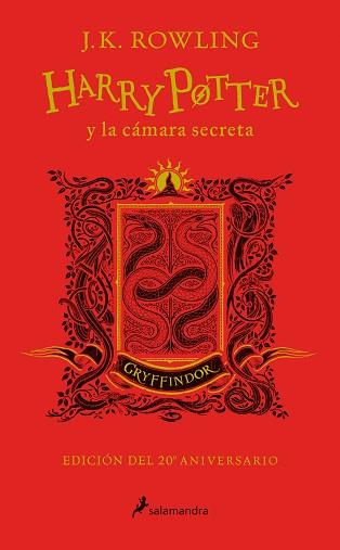 HARRY POTTER Y LA CÁMARA SECRETA. GRYFFINDOR (ROJO) | 9788498389715 | ROWLING, J. K. | Llibreria Aqualata | Comprar llibres en català i castellà online | Comprar llibres Igualada