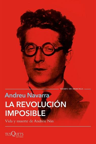 REVOLUCIÓN IMPOSIBLE, LA | 9788411070027 | NAVARRA, ANDREU | Llibreria Aqualata | Comprar llibres en català i castellà online | Comprar llibres Igualada