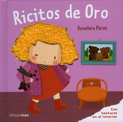 RICITOS DE ORO (CARTRO AMB TEXTURES) | 9788408100980 | PAROT, ANNELORE | Llibreria Aqualata | Comprar llibres en català i castellà online | Comprar llibres Igualada
