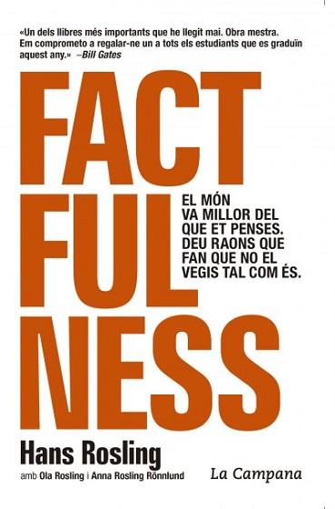 FACTFULNESS | 9788416863488 | Llibreria Aqualata | Comprar llibres en català i castellà online | Comprar llibres Igualada