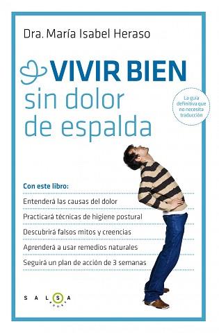 VIVIR BIEN SIN DOLOR DE ESPALDA | 9788415193456 | HERASO, MARIA ISABEL | Llibreria Aqualata | Comprar libros en catalán y castellano online | Comprar libros Igualada
