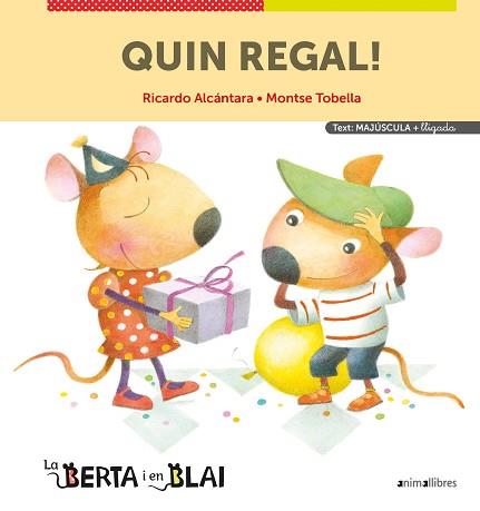 QUIN REGAL! (MAJÚSCULES + LLIGADA) | 9788418592331 | ALCÁNTARA, RICARDO | Llibreria Aqualata | Comprar llibres en català i castellà online | Comprar llibres Igualada