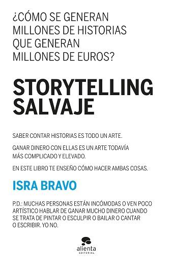 STORYTELLING SALVAJE | 9788413442983 | BRAVO, ISRA | Llibreria Aqualata | Comprar llibres en català i castellà online | Comprar llibres Igualada