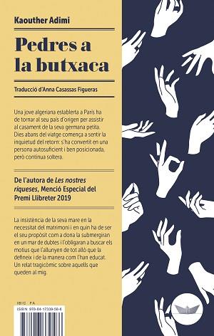 PEDRES A LA BUTXACA | 9788417339586 | ADIMI, KAOUTHER | Llibreria Aqualata | Comprar llibres en català i castellà online | Comprar llibres Igualada