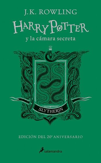 HARRY POTTER Y LA CÁMARA SECRETA. SLYTHERIN (VERDE) | 9788498389777 | ROWLING, J. K. | Llibreria Aqualata | Comprar llibres en català i castellà online | Comprar llibres Igualada