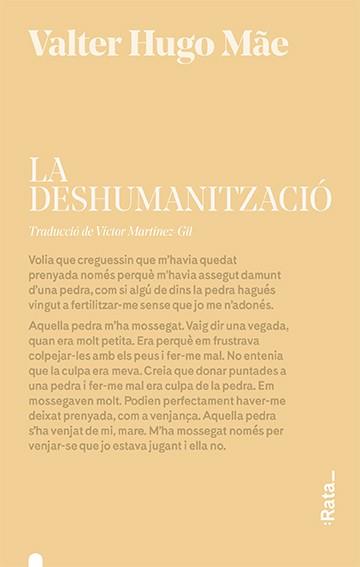 DESHUMANITZACIÓ, LA | 9788416738472 | HUGO MÃE, VALTER | Llibreria Aqualata | Comprar llibres en català i castellà online | Comprar llibres Igualada