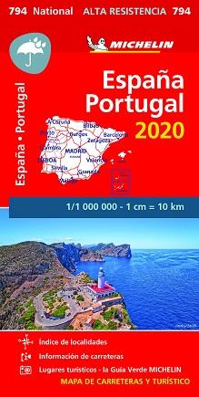 ESPAÑA - PORTUGAL (MAPA NATIONAL 794 "ALTA RESISTENCIA"). ED 2020 | 9782067244320 | VARIOS AUTORES | Llibreria Aqualata | Comprar llibres en català i castellà online | Comprar llibres Igualada