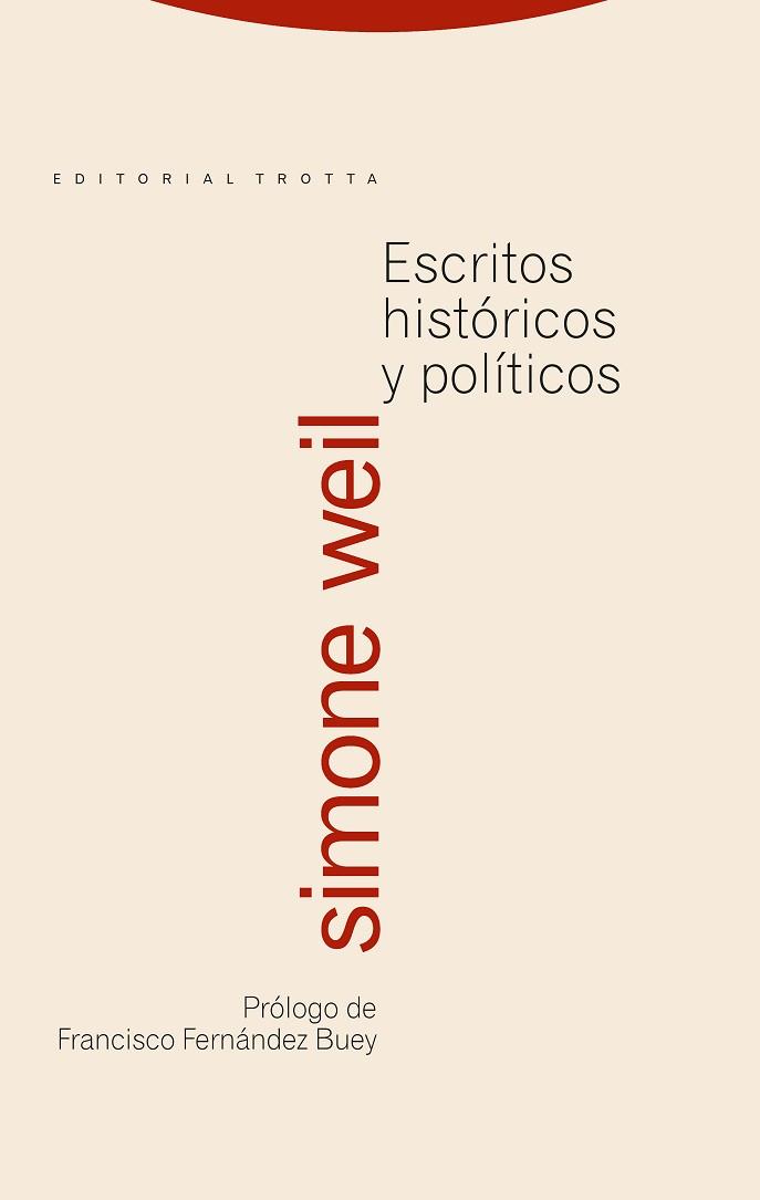 ESCRITOS HISTÓRICOS Y POLÍTICOS | 9788481648959 | WEIL, SIMONE | Llibreria Aqualata | Comprar llibres en català i castellà online | Comprar llibres Igualada