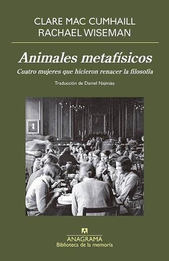 ANIMALES METAFÍSICOS | 9788433922250 | MAC CUMHAILL, CLARE / WISEMAN, RACHAEL | Llibreria Aqualata | Comprar llibres en català i castellà online | Comprar llibres Igualada
