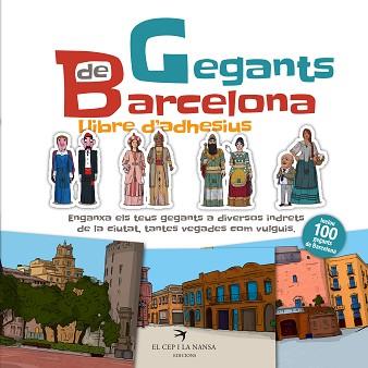 GEGANTS DE BARCELONA. LLIBRE D'ADHESIUS | 9788417756864 | JUANOLO | Llibreria Aqualata | Comprar llibres en català i castellà online | Comprar llibres Igualada