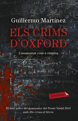 CRIMS D'OXFORD, ELS | 9788417420628 | MARTÍNEZ, GUILLERMO | Llibreria Aqualata | Comprar llibres en català i castellà online | Comprar llibres Igualada