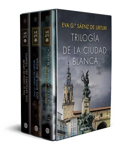 ESTUCHE TRILOGÍA LA CIUDAD BLANCA | 9788408196280 | GARCÍA SÁENZ DE URTURI, EVA | Llibreria Aqualata | Comprar llibres en català i castellà online | Comprar llibres Igualada