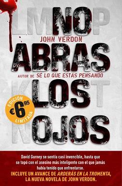 NO ABRAS LOS OJOS | 9788416859177 | VERDON, JOHN | Llibreria Aqualata | Comprar llibres en català i castellà online | Comprar llibres Igualada