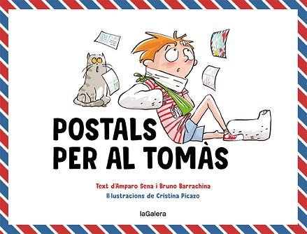 POSTALS PER AL TOMÀS | 9788424672607 | SENA, AMPARO / BARRACHINA, BRUNO | Llibreria Aqualata | Comprar llibres en català i castellà online | Comprar llibres Igualada