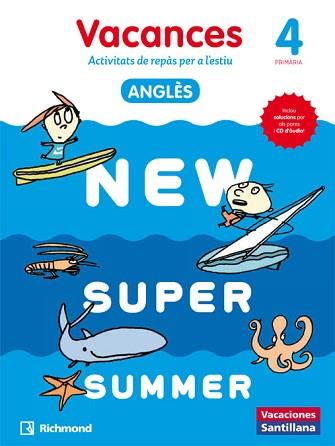 NEW SUPER SUMMER STUDENT'S BOOK 4 + AUDIO | 9788466823067 | VARIOS AUTORES | Llibreria Aqualata | Comprar llibres en català i castellà online | Comprar llibres Igualada